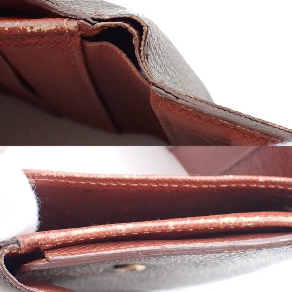 LOUIS VUITTON Porte Monnaie Billet Carte Credit Wallet Monogram M61652 07EF439 - Picture 12 of 16